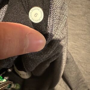 Gray Textured Fabric lululemon leggings